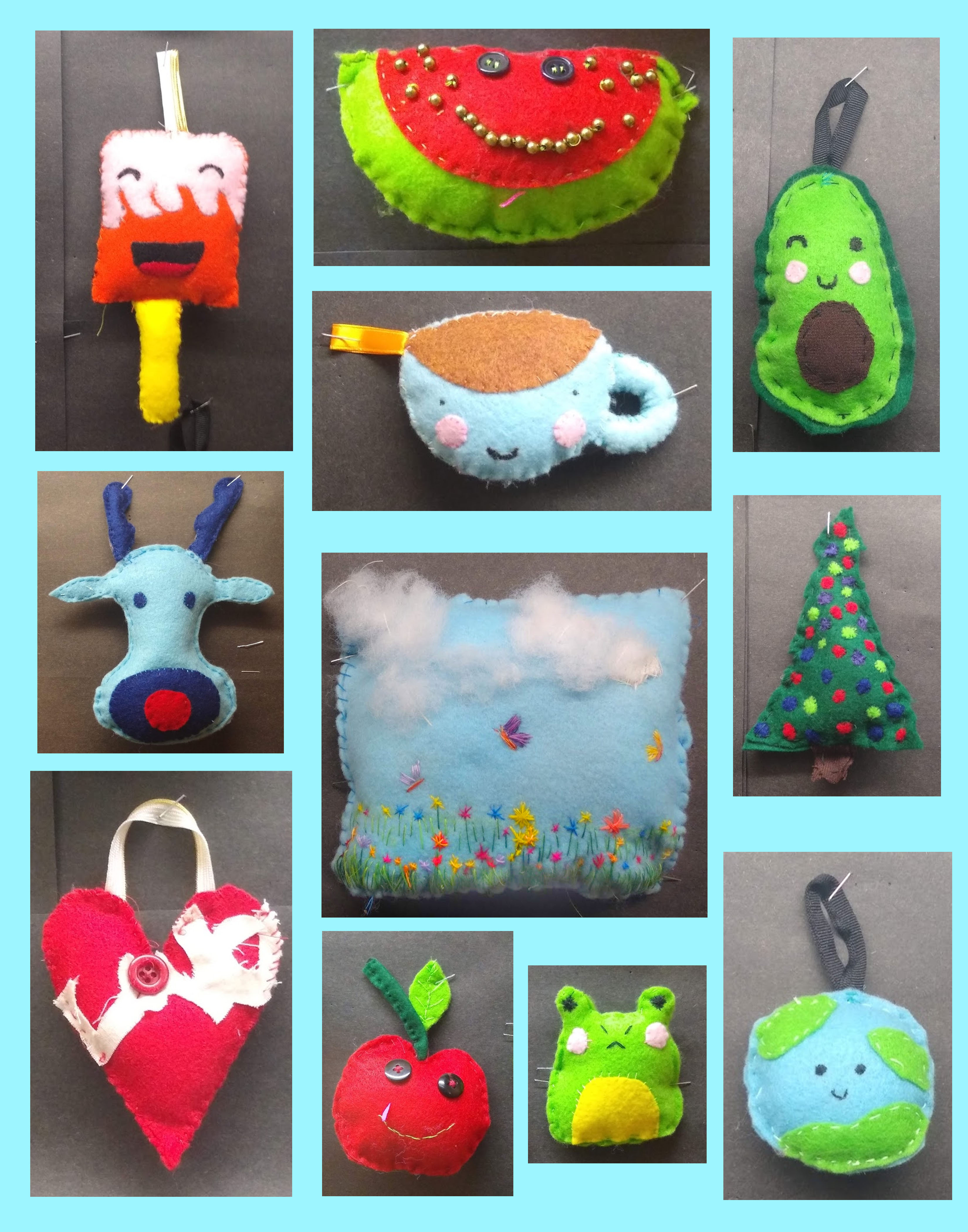 Hand Sewn textile work