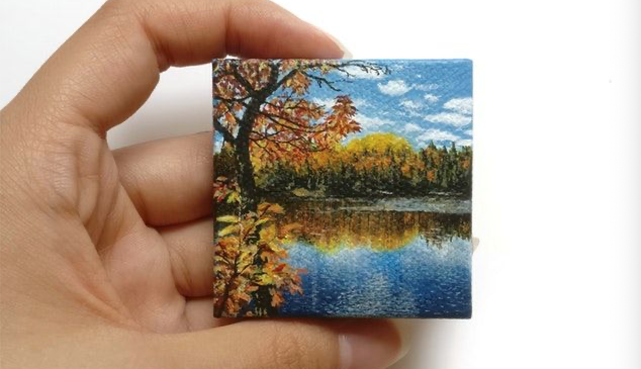 Scale comparison in art