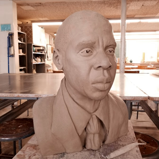 Jay-Z portrait bust