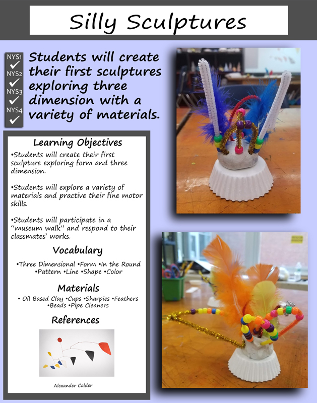 Silly sculpture project