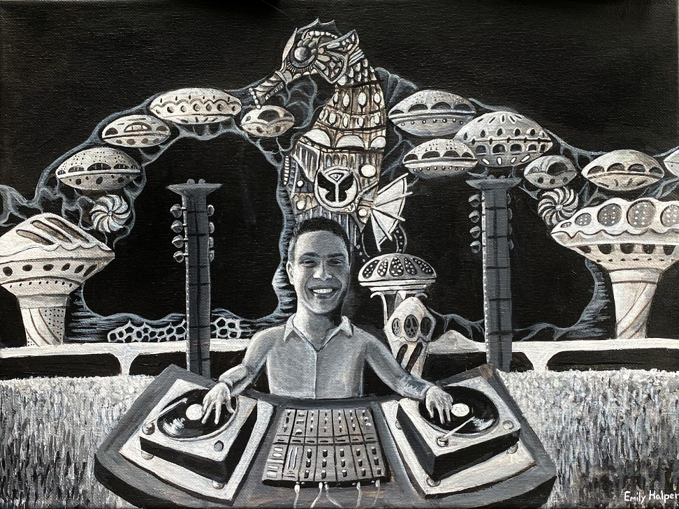 Tomorrowland painting